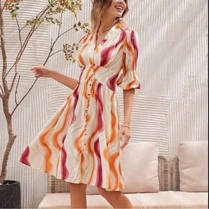 RETRO MIDI DRESS